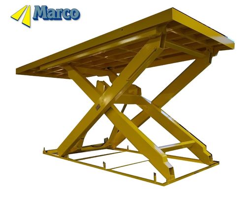 M7 Table de levage hydraulique stationnaire à ciseaux pour charges lourdes