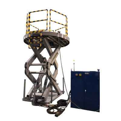 Capacité de 6000 kg Europe Standard CE En1570-1 Plateforme hydraulique de levage à ciseaux avec roulement
